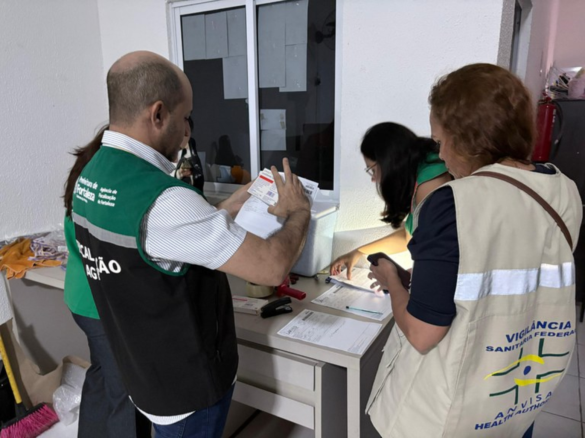 Empresa foi fiscalizada após mandado judicial permitir a entrada de agentes da Anvisa, Sesa e Agefis nesta sexta-feira, 15 (Foto: Anvisa/Divulgação)