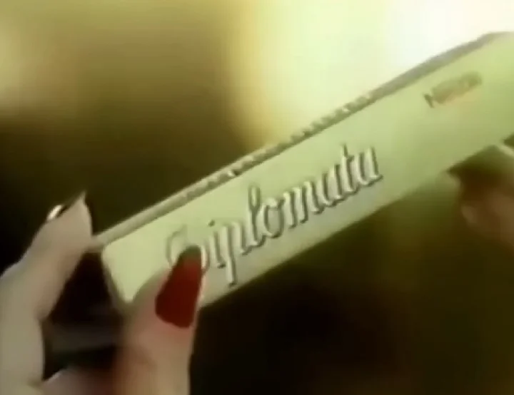 Bombom Diplomata, da Nestlé: Com recheio de mel e castanha de caju, esse chocolate fez muito sucesso nos anos 90. 