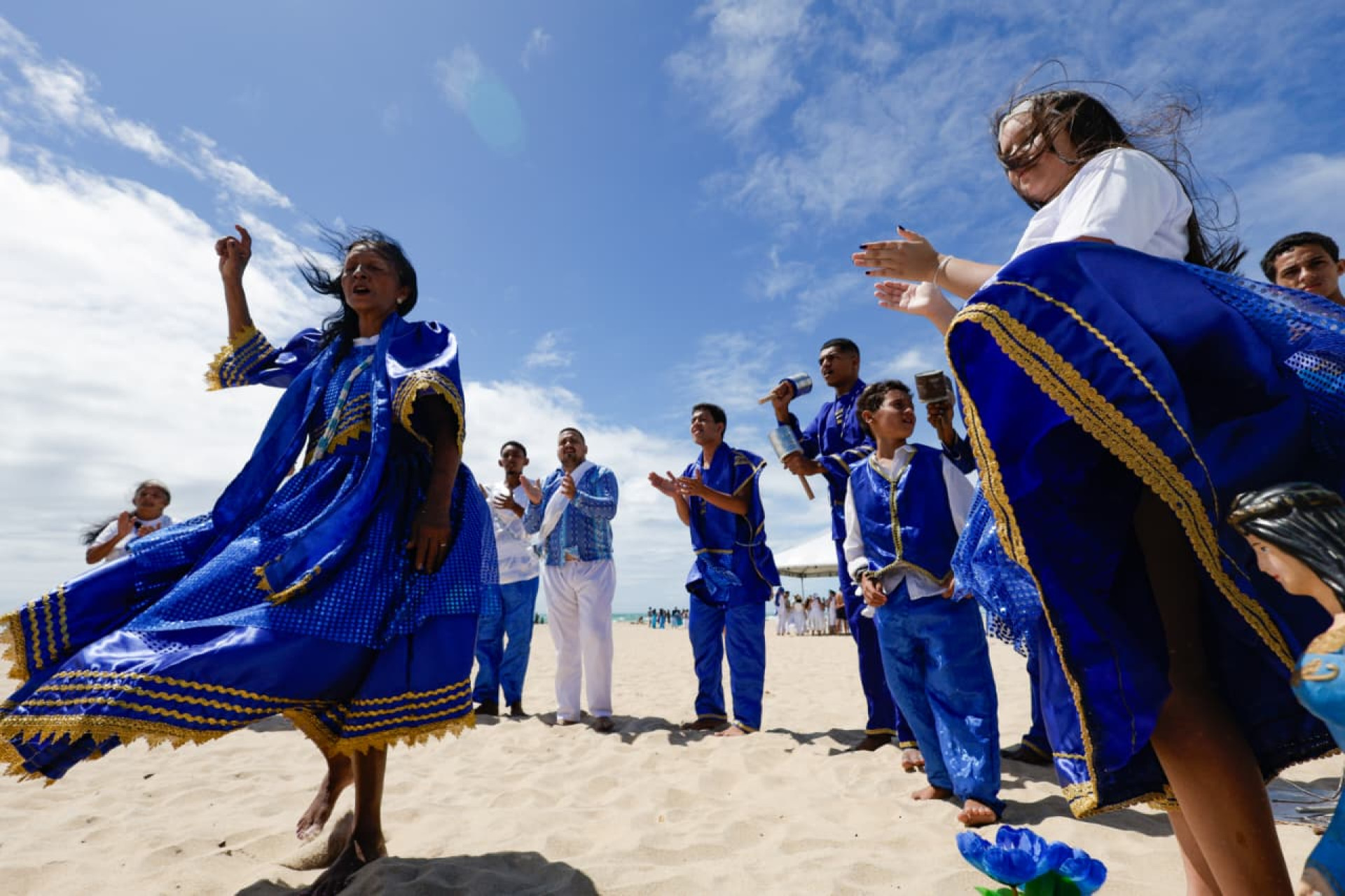 Festa de Iemanjá em Fortaleza  (Foto: Francisco Fontenele)