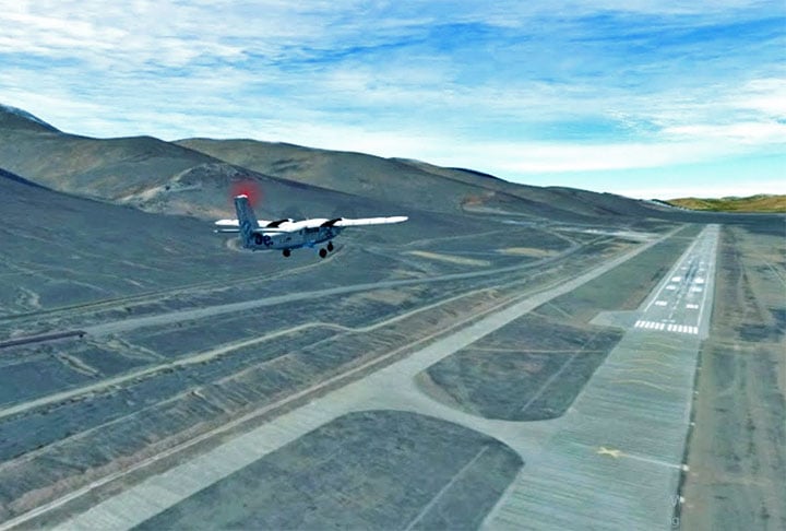 1º - O Qambo Bamda é mais um aeroporto no Tibete. Como as condições da localidade exigem aeródromos com pistas longas, este lidera no quesito mundial com 5.500 metros de extensão. 