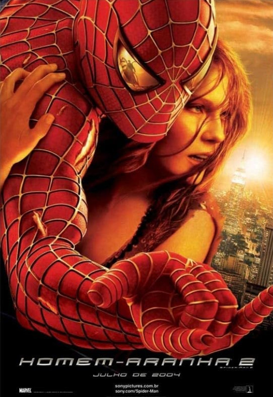 Essa sequência, dirigida por Sam Raimi, foi indicada a três Oscars , venceu na categoria de Efeitos Especiais, e é considerada por muitos como o melhor filme do Homem-Aranha e um dos melhores filmes de super-heróis já feitos.