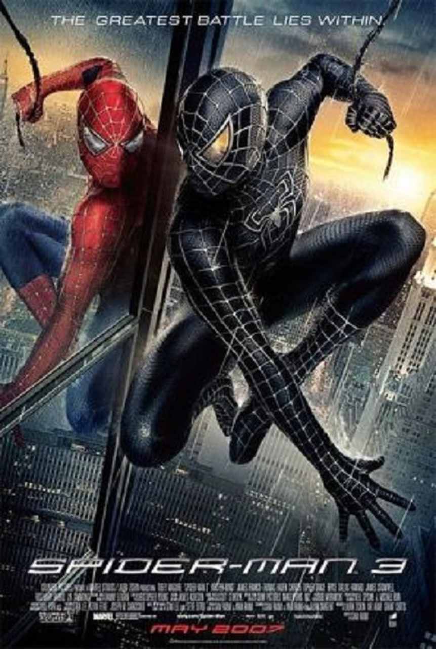 A trilogia de Raimi foi concluída em 2007 com “Homem-Aranha 3”, no qual Tobey Maguire enfrentou Venom, o Homem-Areia e o novo Duende, interpretado por James Franco. Apesar das opiniões divididas, o filme arrecadou cerca de US$ 892 milhões.