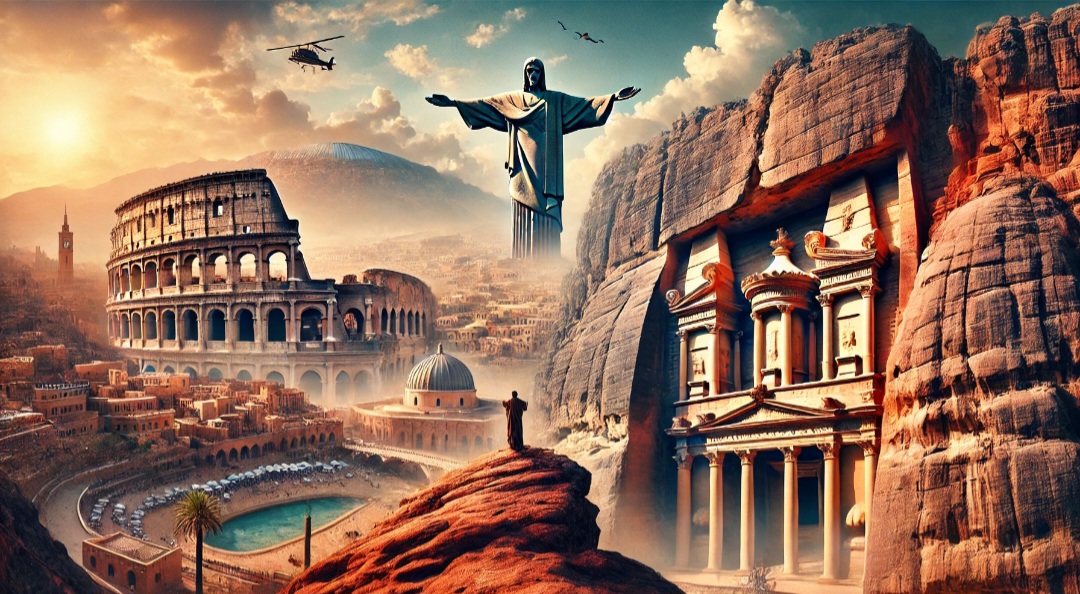 A eleição contou com a participação de milhões de pessoas que votaram pela internet e por telefone. Além do Cristo Redentor, veja as maravilhas que foram escolhidas.