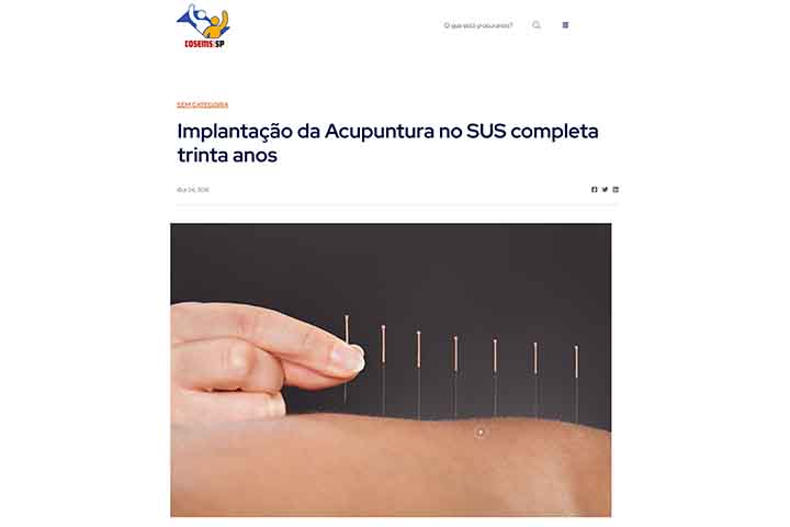 O Sistema Único de Saúde (SUS) oferece acupuntura em algumas unidades, e a demanda tem crescido nos consultórios particulares e nas clínicas especializadas.