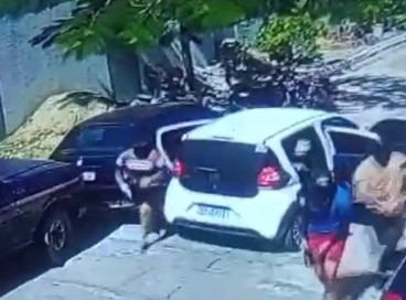 Criminosos encapuzados desembarcam de automóvel e efetuam vários disparos contra o proprietário da oficina  