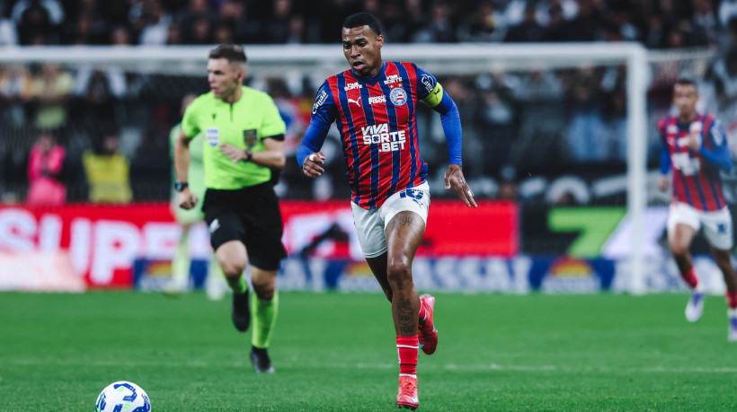 O Bahia enfrentou o Confiança pela Copa do Nordeste