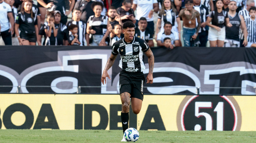 Atualmente, Marcos Victor está emprestado ao Ceará pelo Bahia