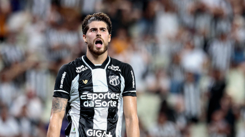 Pedro Raul marcou gol pela última vez com a camisa do Ceará diante do Flamengo. 