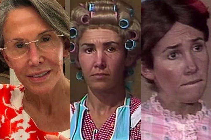 Florinda Meza (Dona Florinda e Pópis) – Suas personagens foram duas das mais marcantes do seriado. Na vida real, foi casada com Bolaños, que interpretou Chaves e morreu em 2014. 