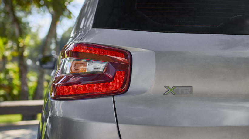 Logotipo do nome XTR no Citroën C3