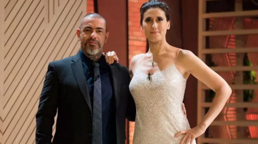 'Fogacella' é nome dado pelos internautas para o casal de apresentadores do MasterChef Brasil Paola Carosella e Henrique Fogaça