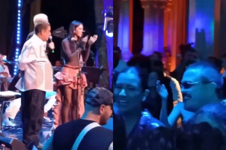 O evento, que aconteceu na icônica Ilha Fiscal, no Rio de Janeiro, reuniu cerca de 200 convidados e contou com shows de Thiaguinho e Zeca Pagodinho.