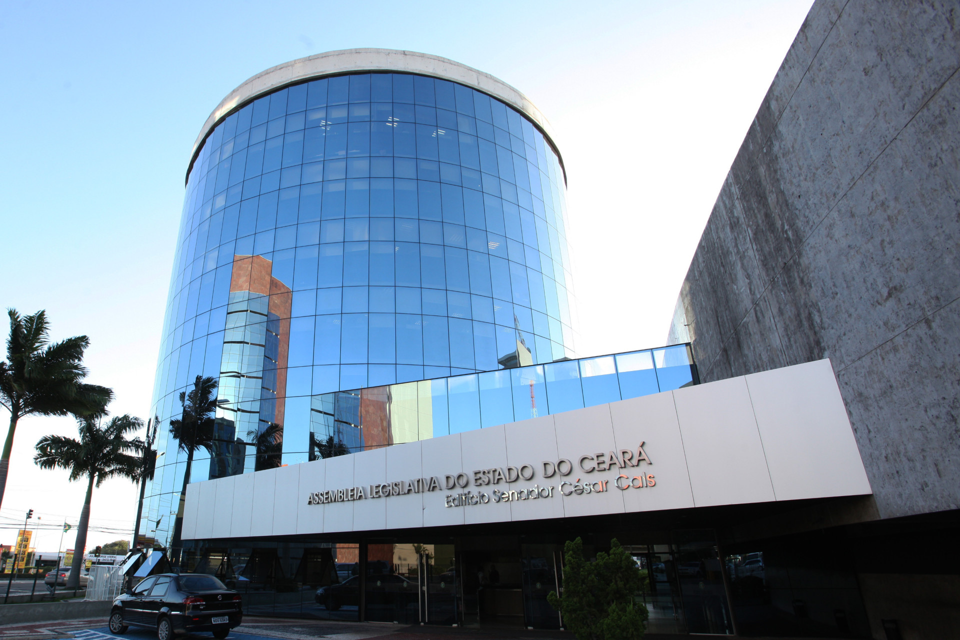 Fachada da Assembleia Legislativa do Ceará (Foto: Divulgação/Alece)