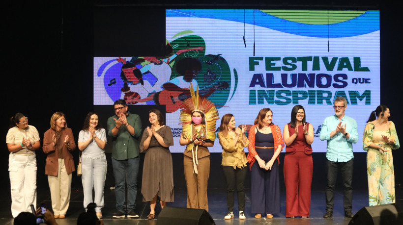 FORTALEZA-CE, BRASIL,20.08.2025: Festival Alunos que Inspiram. (Fotos: Fabio Lima)