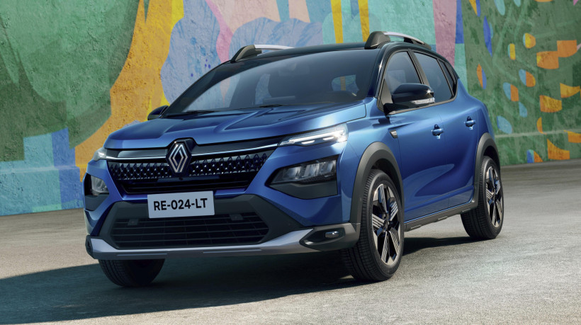 Renault Kardian 2026 em sua nova cor azul iron