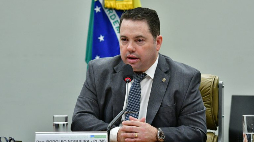 Deputado Rodolfo Nogueira (PL-MS), autor do projeto que propõe restringir o uso da Lei Rouanet em iniciativas que envolvam violência contra mulheres