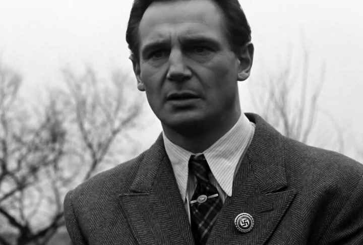 No entanto, Neeson recebeu reconhecimento internacional no aclamado A Lista de Schindler, dirigido por Steven Spielberg em 1993, pelo qual recebeu uma indicação ao Oscar de Melhor Ator.