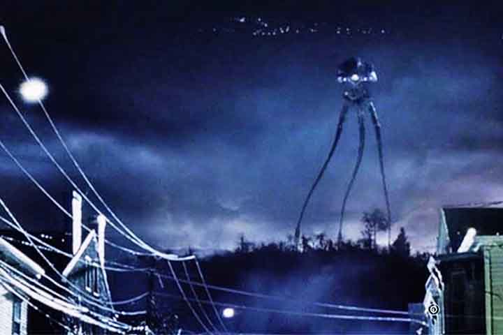 Em 2005, “A Guerra dos Mundos” ganhou uma nova versão cinematográfica, com direção de Steven Spielberg. 
