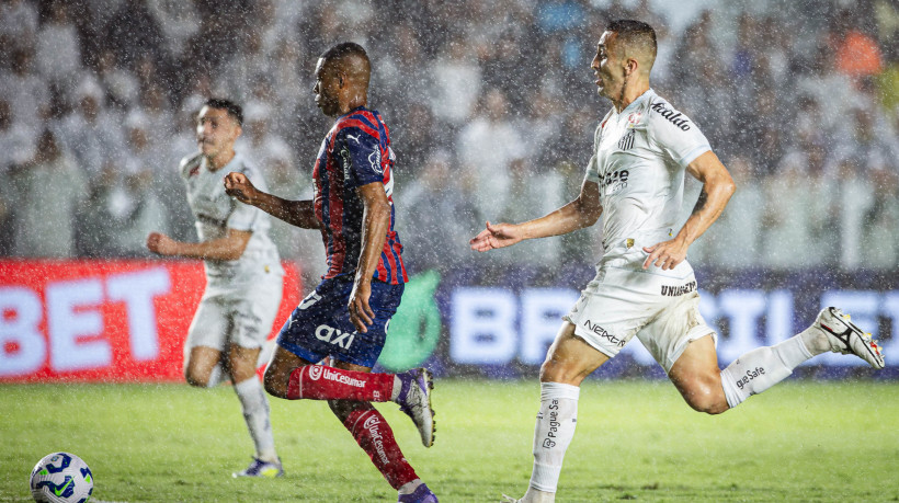 O Santos vai enfrentar o Bahia hoje, 24, pelo Brasileirão. 