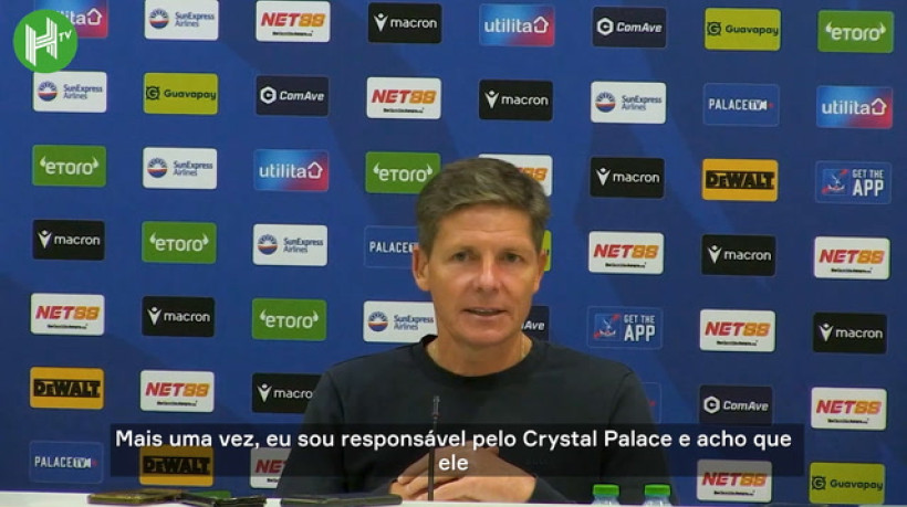 Técnico do Crystal Palace não espera contar mais com Eze no elenco