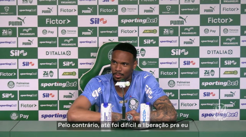 Carlos Miguel explica decisão de assinar com o Palmeiras: 'Instinto'