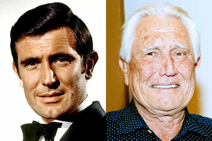 George Lazenby (1 filme) - George Lazenby interpretou Bond apenas uma vez, substituindo Connery em “007 - A Serviço Secreto de Sua Majestade”.
