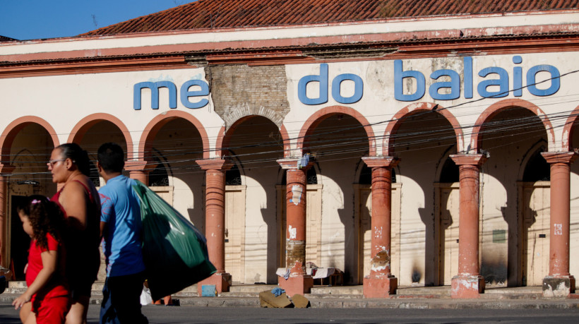 Local é conhecido como Solar dos Sombras e serviu de locação para vários espaços, como o Mercado Balaio, Caixa Econômica Federal e o Supermercado Cobal