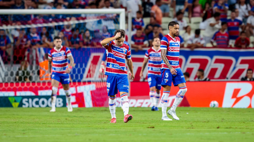 FORTALEZA, CEARÁ,  BRASIL- 24.08.2024: Lucca Prior. Fortaleza x Mirassol, na Arena Castelão pelo campeonato brasileiro serie A. (Foto: Samuel Setubal/ Jornal O POVO)