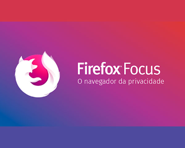 O Firefox Focus é um navegador privativo. Ele bloqueia automaticamente um grande número de rastreadores online. É possível apagar facilmente seu histórico, senhas e cookies.
