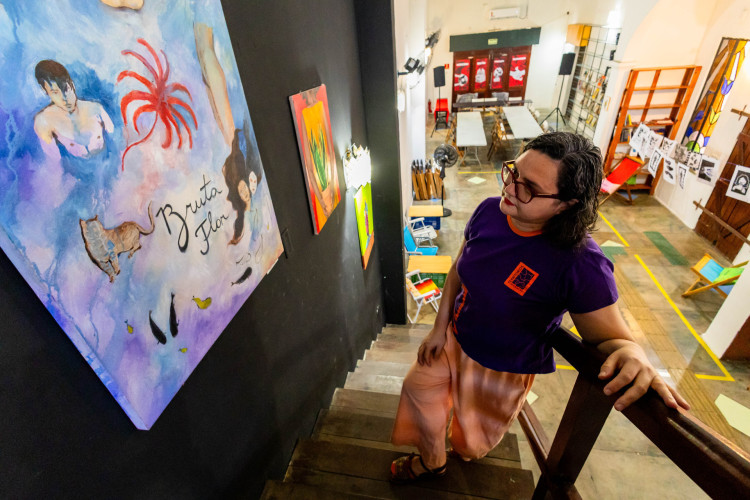 Fortaleza, CE, BR 26.08.25  - Casa Mercurio, espa&ccedil;o reservado para cultura  (Fco Fontenele/O POVO)