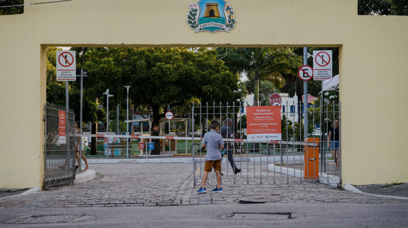 Cidade da Criança reabriu recentemente e passará a contar com leitor facial