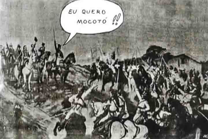 A detenção aconteceu após Jaguar publicar em “O Pasquim” uma sátira do quadro “Independência ou Morte”, de Pedro Américo. Na charge, Dom Pedro aparecia dizendo “Eu quero é mocotó”, frase de uma canção de Jorge Ben Jor que ficou famosa em interpretação de Erlon Chaves no Festival Internacional da Canção do mesmo ano.
