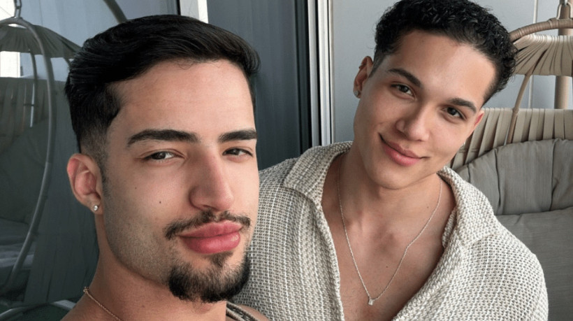 Da esquerda para a direito, o criador de conte&uacute;do Ryan Silveira (hospitalizado) e o modelo Yago Luiz de Campos, encontrado morto