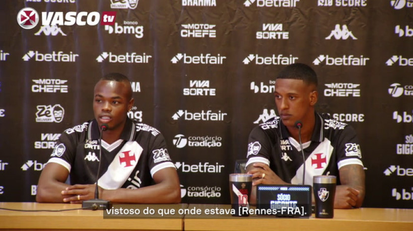 Novo camisa 11 do Vasco, Andrés Gómez vê futebol brasileiro como 'vitrine'