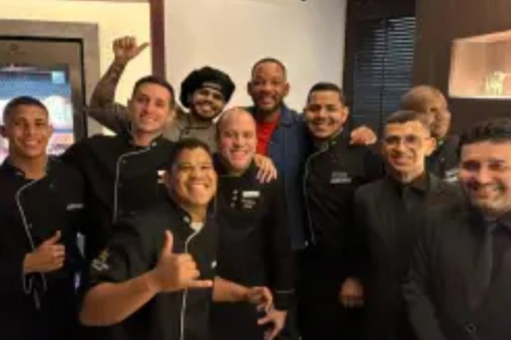 O astro também frequentou restaurantes renomados, como o Giuseppe Grill, no Rio de Janeiro, onde provou pratos diversos e distribuiu gorjetas generosas.