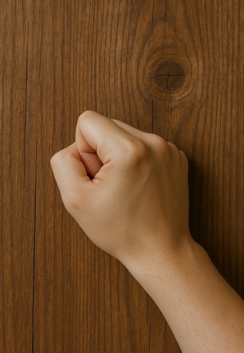 Bater na madeira para afastar o azar - Tem origem europeia, ligada a crenças celtas de que espíritos viviam nas árvores. É comum em todo o Brasil urbano e rural.