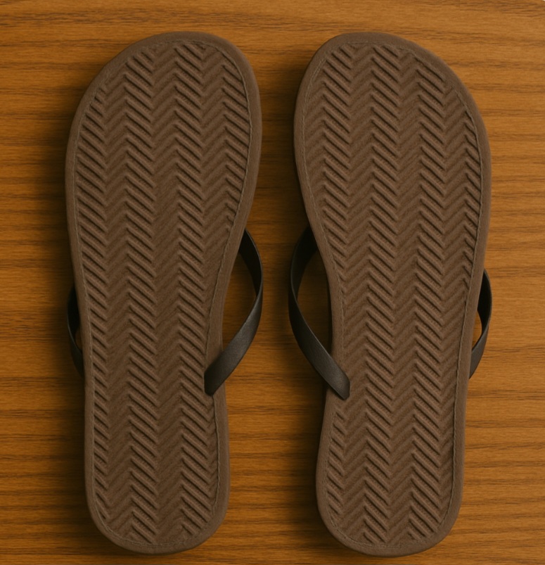 Não deixar chinelo virado para não atrair morte da mãe
Crença brasileira de origem incerta, talvez católica. É extremamente popular em todo o país, especialmente entre mães e avós