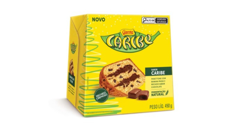 A Nestlé espera ampliar as opções de sobremesas natalinas com o novo sabor de panetone Caribe.