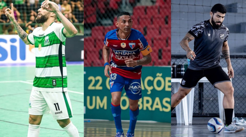 Cearenses entram na última rodada do Campeonato Brasileiro de Futsal já classificados