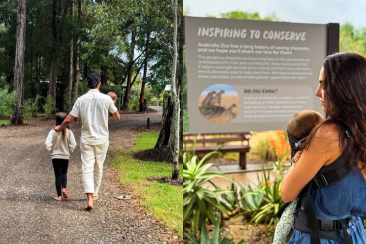 Ele estava acompanhado pela esposa, Mel Fronckowiak, e pelas filhas, Nina e Cora. Testemunhamos de perto a importância de um trabalho coordenado de preservação e cuidado com a natureza, escreveu ele.