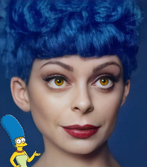 Ele é casado com Marge Simpson, a personagem que tem esse cabelão azul, além de ter muita paciência. 