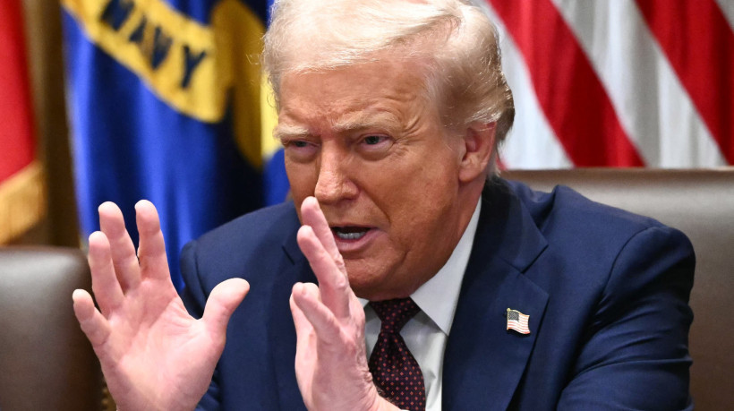 O presidente dos EUA, Donald Trump, aplicou tarifas sobre produtos brasileiros, em 50% na m&aacute;xima