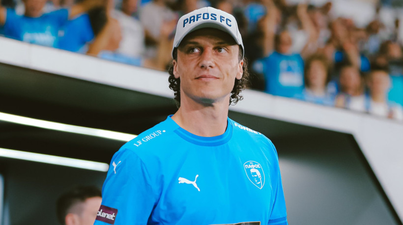 Zagueiro David Luiz deixou o Fortaleza e agora defende o Pafos, do Chipre