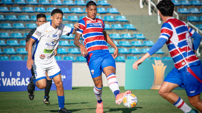 Fortaleza e Jaciobá-AL se enfrentaram no PV pela Copa do Nordeste Sub-20
