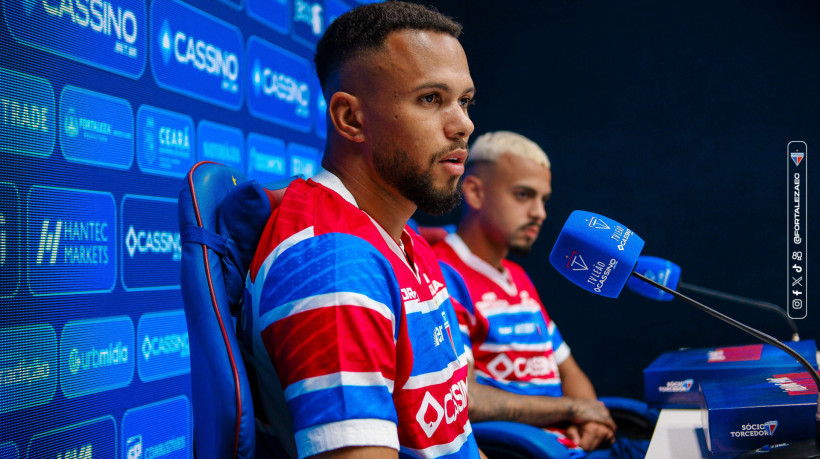 O volante Pablo Roberto foi apresentado pelo Fortaleza