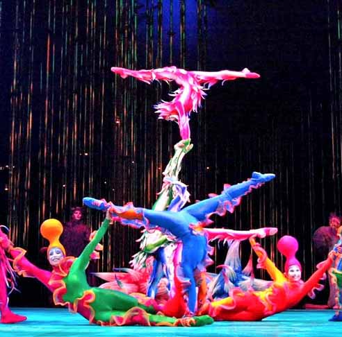 Fundado em 1984, em Quebec, Canadá, por Guy Laliberté e Gilles Ste-Croix, o Cirque du Soleil rapidamente se destacou por romper com as tradições circenses convencionais.
