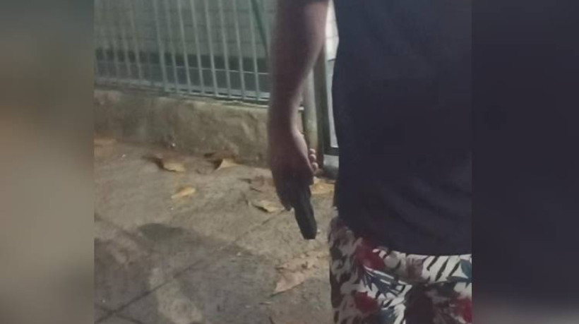Policial penal atirou em entregador