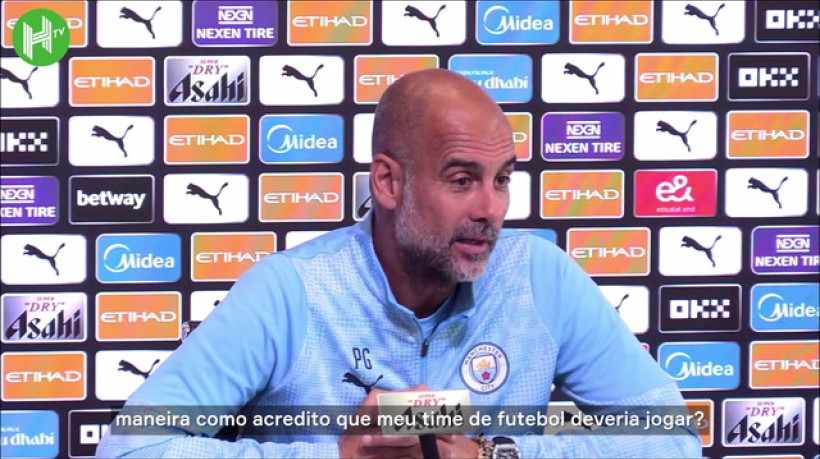 Guardiola: 'Nunca, jamais vou mudar minha forma de jogar'