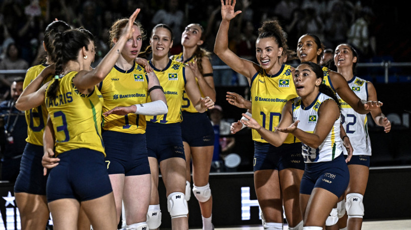 Brasil encara a França nas quartas de final do Mundial de Vôlei
