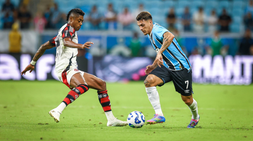 Flamengo e Grêmio se enfrentam hoje, 31, pelo Brasileirão. 